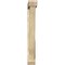 Ekena Millwork Traditional Slat Rough Sawn Bracket w/ Offset Brace, Douglas Fir, 6"W x 36"D x 48"H BKT0604X36X48TRA06RDF - alternate 2